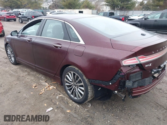 2017 Lincoln MKZ Select with VIN 3LN6L5C93HR600656, listed as a IAAI auction lot 41481241 with 73,305 mi miles. Bid and sale history available at carsss.com. Image 3.