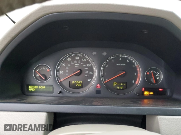 2004 Volvo XC90 with VIN YV1CM59H441081229, listed as a Copart auction lot 43634705 with 167,067 mi miles and Clean Title. Bid and sale history available at carsss.com. Image 9.