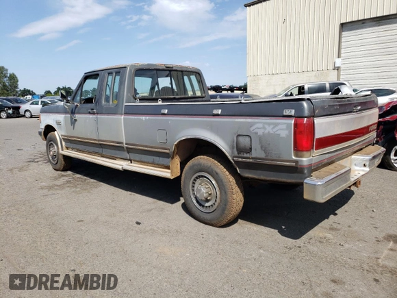 1991 Ford F-250 с VIN 1FTHX26GXMKA33256, выставлен на аукционе Copart как лот 59715565 с пробегом 93 443 миль миль и Чистый • Clean title. История ставок и продаж доступна на DreamBid. Изображение 2.