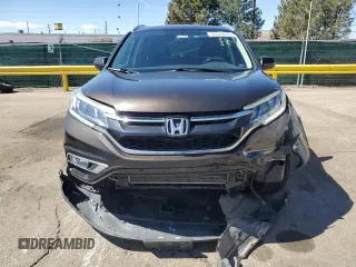 2015 Honda CR-V EX-L with VIN 2HKRM3H75FH513562, listed as a Copart auction lot 50809635 with 156,942 mi miles and Salvage Title. Bid and sale history available at carsss.com. Image 5.