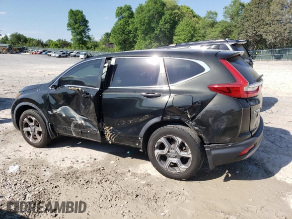 2018 Honda CR-V EX-L with VIN 7FARW2H80JE009798, listed as a Copart auction lot 54472435 with 60,105 mi miles and Salvage Title. Bid and sale history available at carsss.com. Image 2.