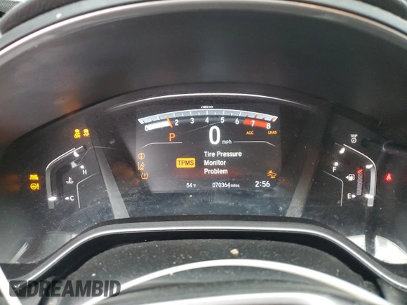 2020 Honda CR-V EX z VIN 2HKRW2H54LH671583, wystawiony jako Copart lot #49949315 z przebiegiem 70 364 mil mil oraz Szkoda całkowita • Salvage title. Historia ofert i sprzedaży dostępna na DreamBid. Obrazek 9.
