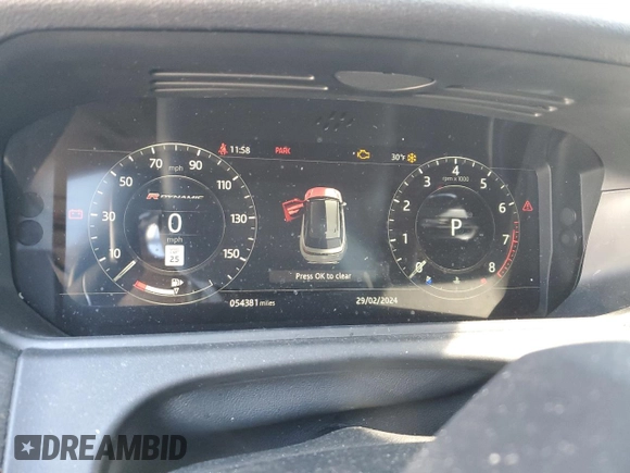 2019 Land Rover Range Rover Velar R-Dynamic SE with VIN SALYL2EX8KA200223, listed as a Copart auction lot 44872134 with 54,381 mi miles. Bid and sale history available at carsss.com. Image 9.