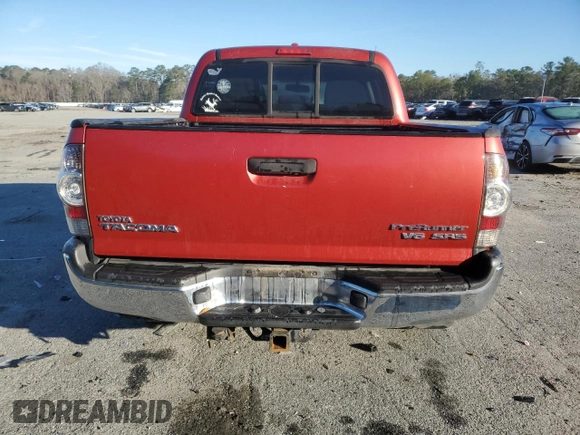 2009 Toyota Tacoma PreRunner with VIN 3TMJU62N89M079402, listed as a Copart auction lot 43482105 with 275,865 mi miles and Salvage Title. Bid and sale history available at carsss.com. Image 6.