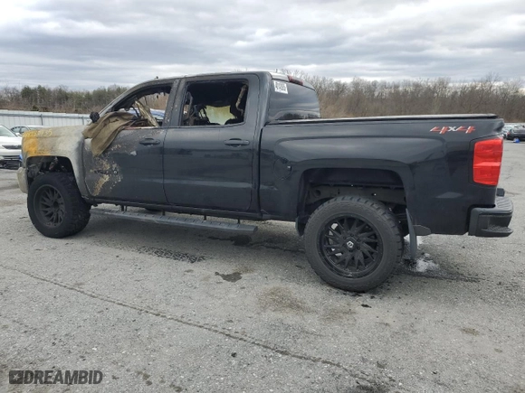 2018 Chevrolet Silverado 1500 Custom with VIN 3GCUKPEC3JG343261, listed as a Copart auction lot 48143935 with 0 mi miles and Salvage Title. Bid and sale history available at carsss.com. Image 2.