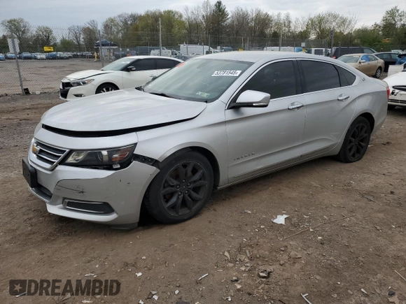 2016 Chevrolet Impala LT with VIN 2G1115S37G9124457, listed as a Copart auction lot 53781545 with 163,938 mi miles and Salvage Title. Bid and sale history available at DreamBid. Image 1.