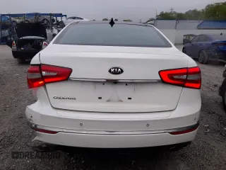 2015 Kia Cadenza Premium with VIN KNALN4D78F5179698, listed as a Copart auction lot 72376684 with 100,944 mi miles and Salvage Title. Bid and sale history available at carsss.com. Image 6.