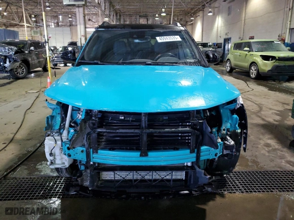 2021 Chevrolet TrailBlazer RS with VIN KL79MTSL4MB073853, listed as a Copart auction lot 45943535 with 62,253 mi miles and Salvage Title. Bid and sale history available at carsss.com. Image 5.