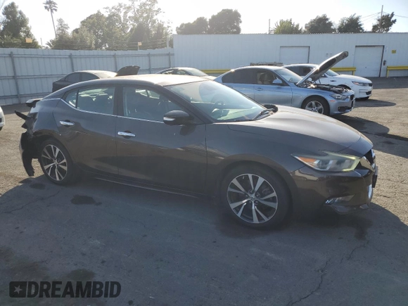 2016 Nissan Maxima SL with VIN 1N4AA6AP4GC900754, listed as a Copart auction lot 60664465 with 72,218 mi miles and Salvage title. Bid and sale history available at DreamBid. Image 4.