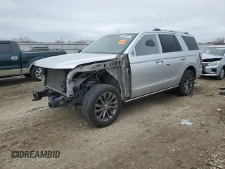 2019 Ford Expedition Limited with VIN 1FMJU2AT8KEA25369, listed as a Copart auction lot 85576284 with 0 mi miles and Salvage Title. Bid and sale history available at carsss.com. Image 1.