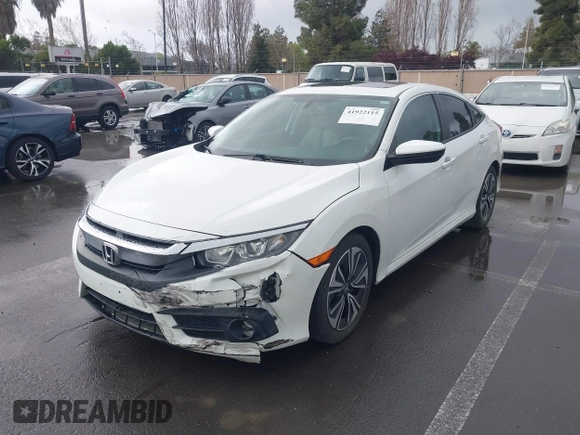 2017 Honda Civic EX-L z VIN 2HGFC1F79HH635156, wystawiony jako IAAI lot #41922115 z przebiegiem 142 565 mil mil oraz . Historia ofert i sprzedaży dostępna na DreamBid. Obrazek 6.
