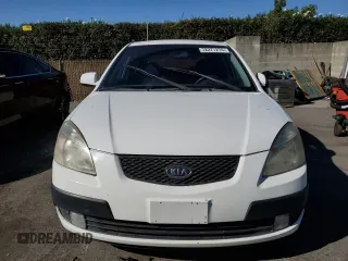 2006 Kia Rio SX with VIN KNADE163066058381, listed as a Copart auction lot 72277274 with 112,802 mi miles and Salvage Title. Bid and sale history available at carsss.com. Image 5.