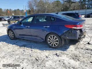2019 Kia Optima LX with VIN 5XXGT4L36KG355209, listed as a Copart auction lot 46550065 with 155,830 mi miles and Salvage Title. Bid and sale history available at carsss.com. Image 2.