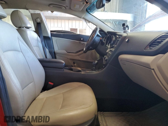2013 Kia Optima EX z VIN 5XXGN4A79DG110715, wystawiony jako Copart lot #63193895 z przebiegiem 103 120 mil mil oraz Nie do naprawy • Non repairable. Historia ofert i sprzedaży dostępna na DreamBid. Obrazek 7.