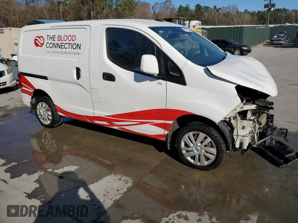 2017 Nissan NV200 Compact Cargo S with VIN 3N6CM0KN1HK702954, listed as a Copart auction lot 86391774 with 0 mi miles and Salvage Title. Bid and sale history available at carsss.com. Image 4.