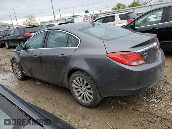 2011 Buick Regal CXL RL6 with VIN W04GU5GC6B1007199, listed as a Copart auction lot 81301984 with 83,987 mi miles and Clean Title. Bid and sale history available at carsss.com. Image 2.