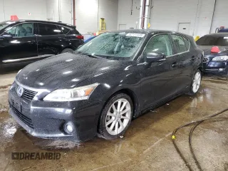 2011 Lexus CT 200h with VIN JTHKD5BH1B2035195, listed as a Copart auction lot 62151035 with 323,470 mi miles and Salvage title. Bid and sale history available at DreamBid. Image 1.