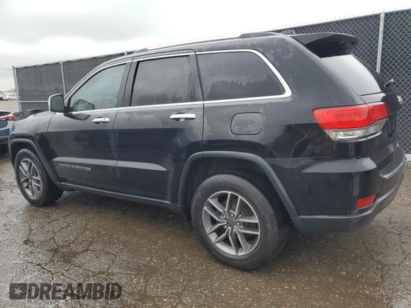 2020 Jeep Grand Cherokee Limited with VIN 1C4RJEBG7LC203658, listed as a Copart auction lot 54687705 with 155,088 mi miles and Clean title. Bid and sale history available at DreamBid. Image 2.