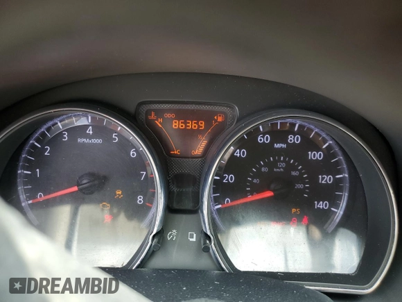 2014 Nissan Versa SV with VIN 3N1CN7AP1EL828753, listed as a Copart auction lot 54168155 with 86,369 mi miles and Salvage Title. Bid and sale history available at DreamBid. Image 9.