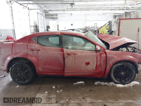 2012 Dodge Avenger SXT with VIN 1C3CDZCB5CN143301, listed as a IAAI auction lot 41632982 with Not Provided miles and . Bid and sale history available at carsss.com. Image 13.