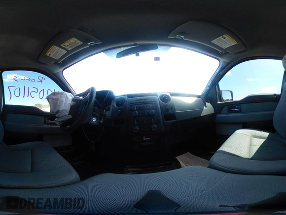 2014 Ford F-150 XL with VIN 1FTFX1EF3EKD09207, listed as a IAAI auction lot 42051107 with 106,664 mi miles. Bid and sale history available at carsss.com. Image 18.
