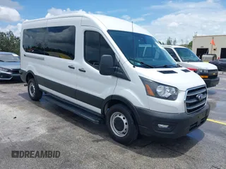 2020 Ford Transit Passenger XL with VIN 1FBAX2C87LKB20162, listed as a IAAI auction lot 42712190 with 48,545 mi miles and . Bid and sale history available at DreamBid. Image 1.