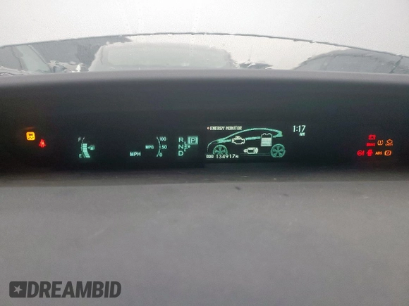2011 Toyota Prius I with VIN JTDKN3DU3B5313879, listed as a Copart auction lot 70037954 with 134,917 mi miles and Salvage Title. Bid and sale history available at carsss.com. Image 9.