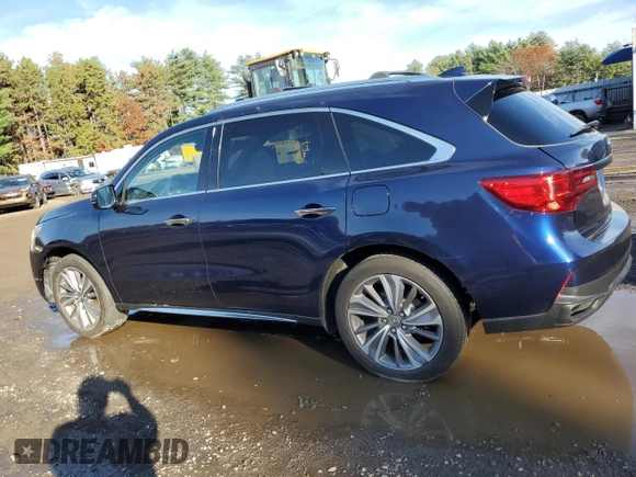 2018 Acura MDX w/Technology Pkg with VIN 5J8YD4H55JL018364, listed as a Copart auction lot 78693344 with 81,611 mi miles and Salvage Title. Bid and sale history available at carsss.com. Image 2.
