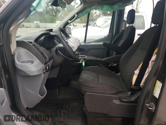 2016 Ford Transit XL with VIN 1FBAX2CG6GKA01273, listed as a Copart auction lot 53082045 with 95,631 mi miles and Salvage title. Bid and sale history available at DreamBid. Image 7.