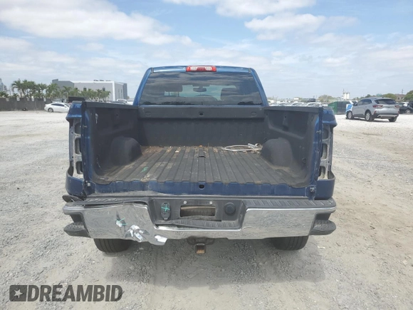 2015 Chevrolet Silverado 1500 LT with VIN 1GCUKREC7FF202973, listed as a Copart auction lot 54208755 with Not Provided miles and Salvage Title. Bid and sale history available at DreamBid. Image 6.