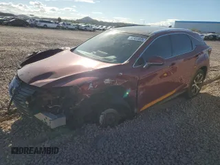 2016 Lexus RX 450h with VIN 2T2BGMCA5GC003388, listed as a Copart auction lot 47455005 with 96,988 mi miles and Salvage Title. Bid and sale history available at DreamBid. Image 1.