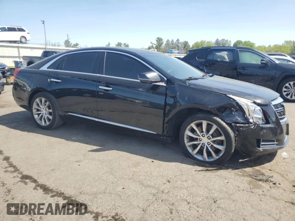2016 Cadillac XTS Luxury Collection with VIN 2G61N5S37G9110587, listed as a Copart auction lot 55276535 with 140,550 mi miles and Salvage title. Bid and sale history available at DreamBid. Image 4.
