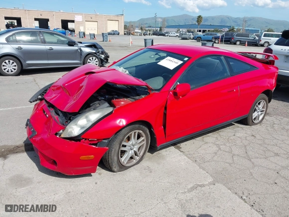 2001 Toyota Celica GT with VIN JTDDR32T310103530, listed as a IAAI auction lot 41884340 with 76,295 mi miles. Bid and sale history available at carsss.com. Image 18.