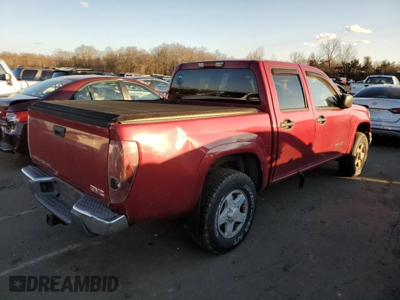 2005 GMC Canyon 1SF SLE Z71 with VIN 1GTDT136X58156876, listed as a Copart auction lot 79308024 with 131,757 mi miles and Clean Title. Bid and sale history available at carsss.com. Image 3.