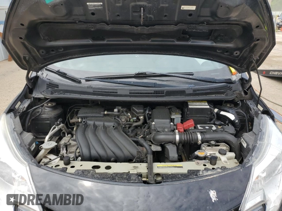 2015 Nissan Note S with VIN 3N1CE2CP6FL394704, listed as a Copart auction lot 58329515 with 88,414 mi miles and Salvage title. Bid and sale history available at DreamBid. Image 11.