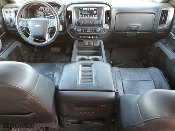 2017 Chevrolet Silverado 1500 LTZ with VIN 3GCUKSEC9HG452028, listed as a Copart auction lot 47485985 with 142,107 mi miles and Salvage Title. Bid and sale history available at carsss.com. Image 8.