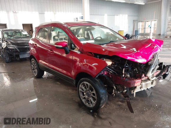 2019 Ford EcoSport Titanium with VIN MAJ6S3KL0KC310265, listed as a IAAI auction lot 41390172 with 93,731 mi miles and . Bid and sale history available at DreamBid. Image 1.