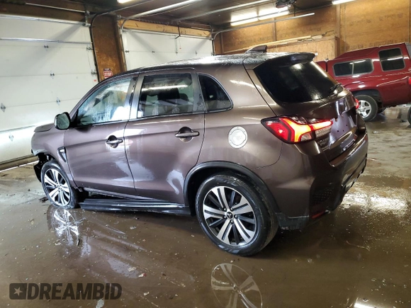 2020 Mitsubishi Outlander ES with VIN JA4AR3AU8LU026902, listed as a Copart auction lot 60210105 with 39,433 mi miles and Salvage title. Bid and sale history available at DreamBid. Image 2.