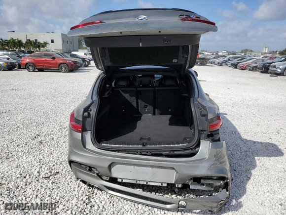 2020 BMW X4 M Competition with VIN 5YMUJ0C02L9B36828, listed as a Copart auction lot 45227665 with 57903 miles and Non Repairable. Bid and sale history available at carsss.com. Image 6.