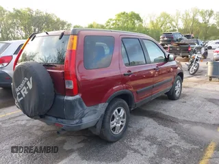 2002 Honda CR-V EX with VIN JHLRD78832C064441, listed as a IAAI auction lot 42083477 with 222,113 mi miles. Bid and sale history available at carsss.com. Image 4.