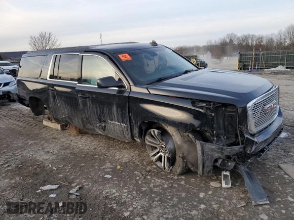 2018 GMC Yukon XL SLT with VIN 1GKS2GKC5JR330981, listed as a Copart auction lot 42771375 with 108,816 mi miles and Salvage Title. Bid and sale history available at carsss.com. Image 4.