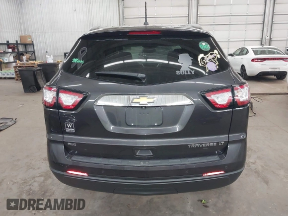 2015 Chevrolet Traverse LT with VIN 1GNKVGKD1FJ220650, listed as a IAAI auction lot 41801898 with 112,878 mi miles and . Bid and sale history available at DreamBid. Image 17.