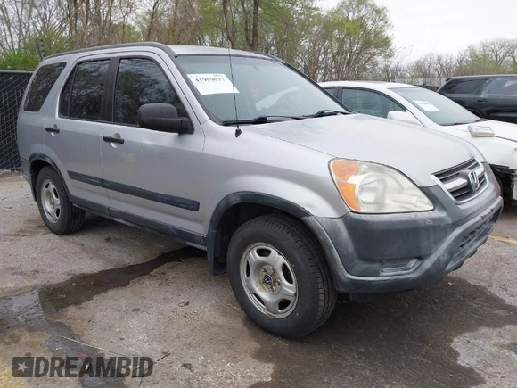 2002 Honda CR-V LX with VIN JHLRD68422C015173, listed as a IAAI auction lot 41959037 with 217,058 mi miles and . Bid and sale history available at carsss.com. Image 1.