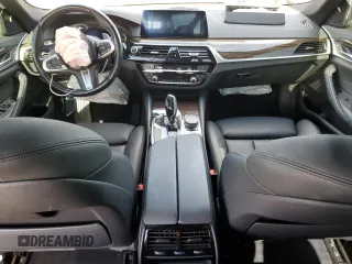 2019 BMW 5 Series 530i with VIN WBAJA5C50KWW30068, listed as a Copart auction lot 46162525 with Not Provided miles and Salvage Title. Bid and sale history available at DreamBid. Image 8.