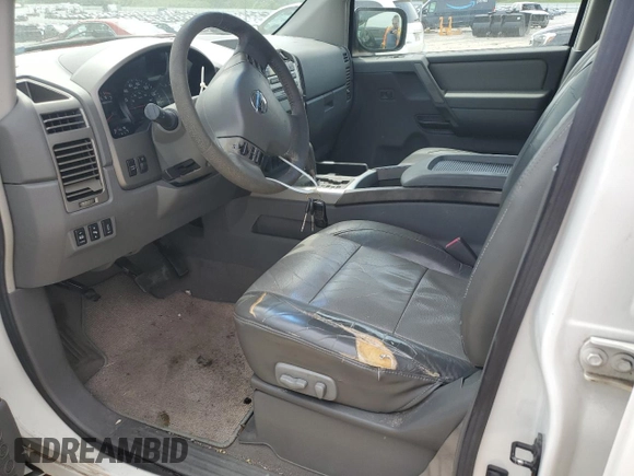 2006 Nissan Titan LE с VIN 1N6BA07A76N564080, выставлен на аукционе Copart как лот 55979155 с пробегом 104 095 миль миль и Чистый • Clean title. История ставок и продаж доступна на DreamBid. Изображение 7.