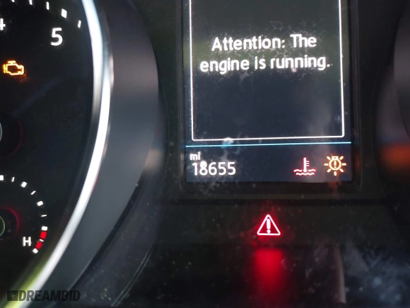 2020 Volkswagen Tiguan SE with VIN 3VV2B7AX8LM129274, listed as a IAAI auction lot 41214900 with 18,655 mi miles. Bid and sale history available at carsss.com. Image 15.