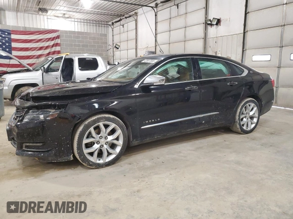 2015 Chevrolet Impala LTZ with VIN 2G1155SL6F9174088, listed as a Copart auction lot 43587095 with 80,755 mi miles and Salvage Title. Bid and sale history available at DreamBid. Image 1.