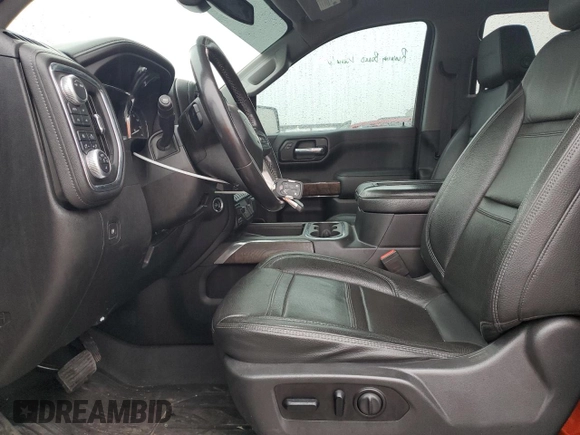 2020 GMC Sierra 1500 with VIN 1GTP8FED6LZ330649, listed as a Copart auction lot 42616675 with 33,276 mi miles and Salvage Title. Bid and sale history available at DreamBid. Image 7.