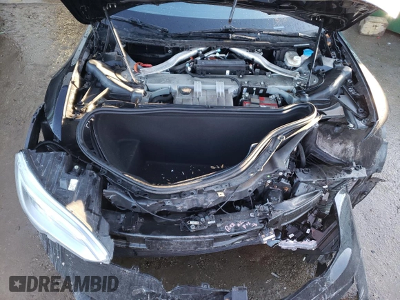 2017 Tesla Model S 100D with VIN 5YJSA1E2XHF199948, listed as a Copart auction lot 46367635 with 76,284 mi miles and Salvage title. Bid and sale history available at DreamBid. Image 11.