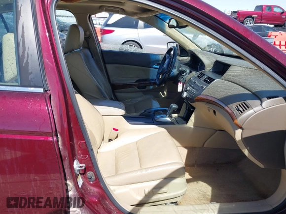 2009 Honda Accord EX-L with VIN 1HGCP36869A038042, listed as a IAAI auction lot 41850876 with 182,927 mi miles and . Bid and sale history available at DreamBid. Image 5.